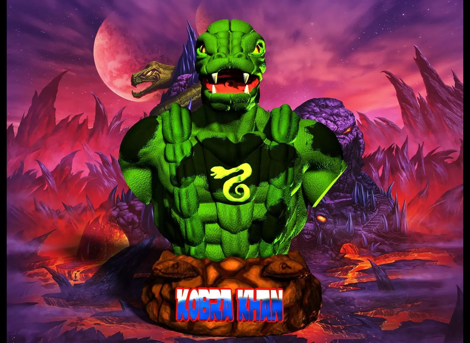 KOBRA KHAN CAMUFLADO MOTU MASTERS OF THE UNIVERSE HEMAN 3D print model_0