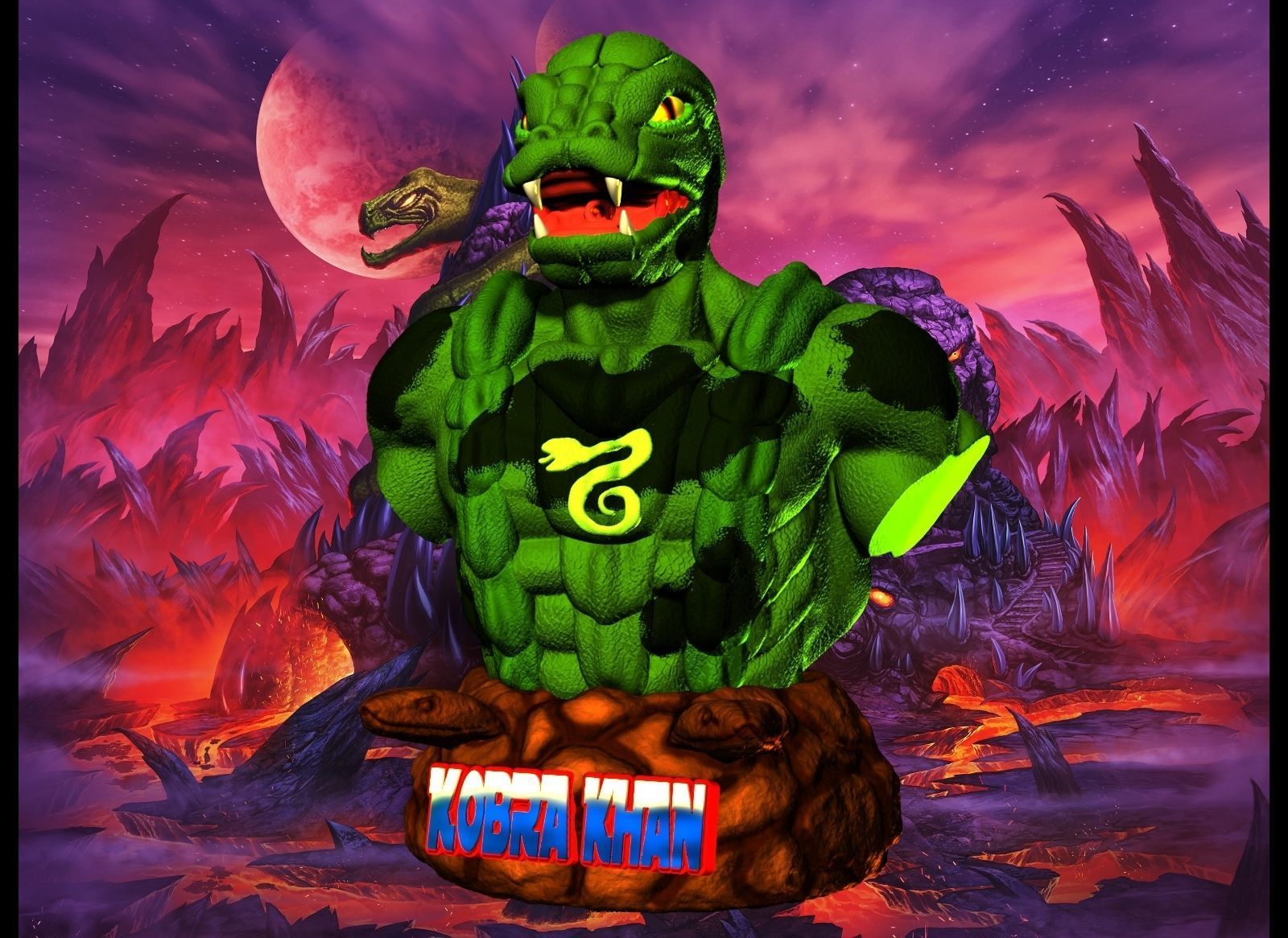 KOBRA KHAN CAMUFLADO MOTU MASTERS OF THE UNIVERSE HEMAN 3D print model_1