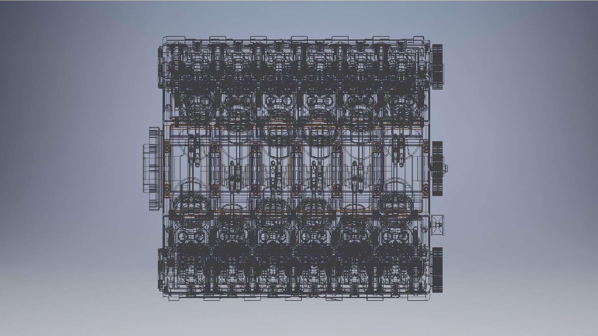 V12 engine 3d model  3D model_10