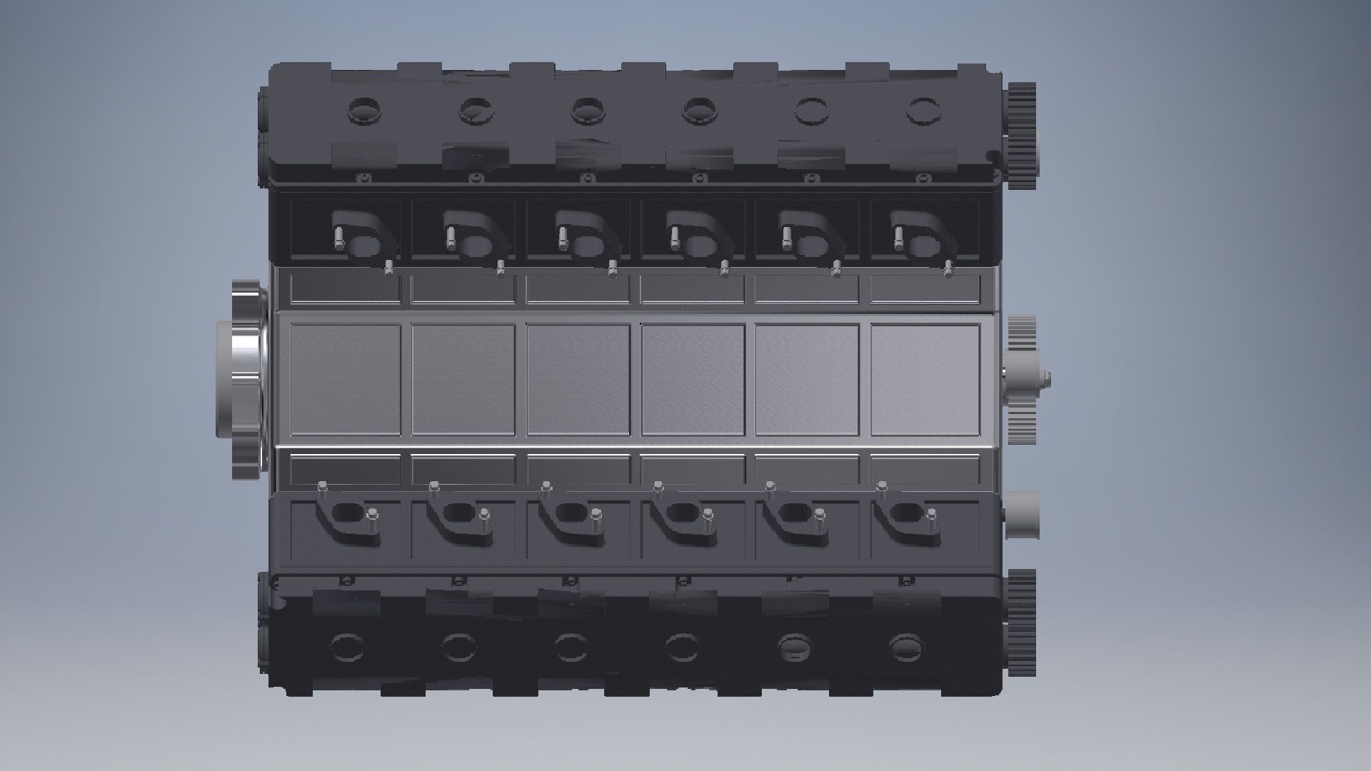 V12 engine 3d model  3D model_4