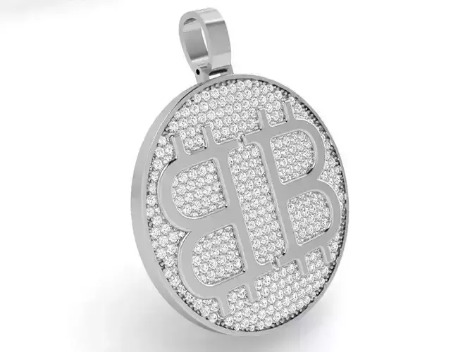 Circle Letter Pendant 3972
