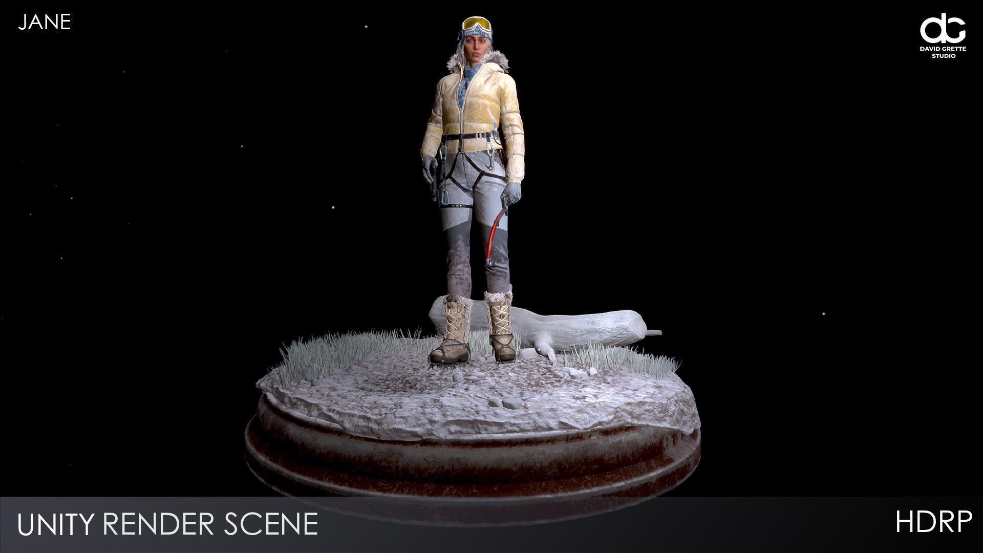 Adventure Characters Pack - Survival Survivor RPG Shooter Action Low-poly 3D model_91