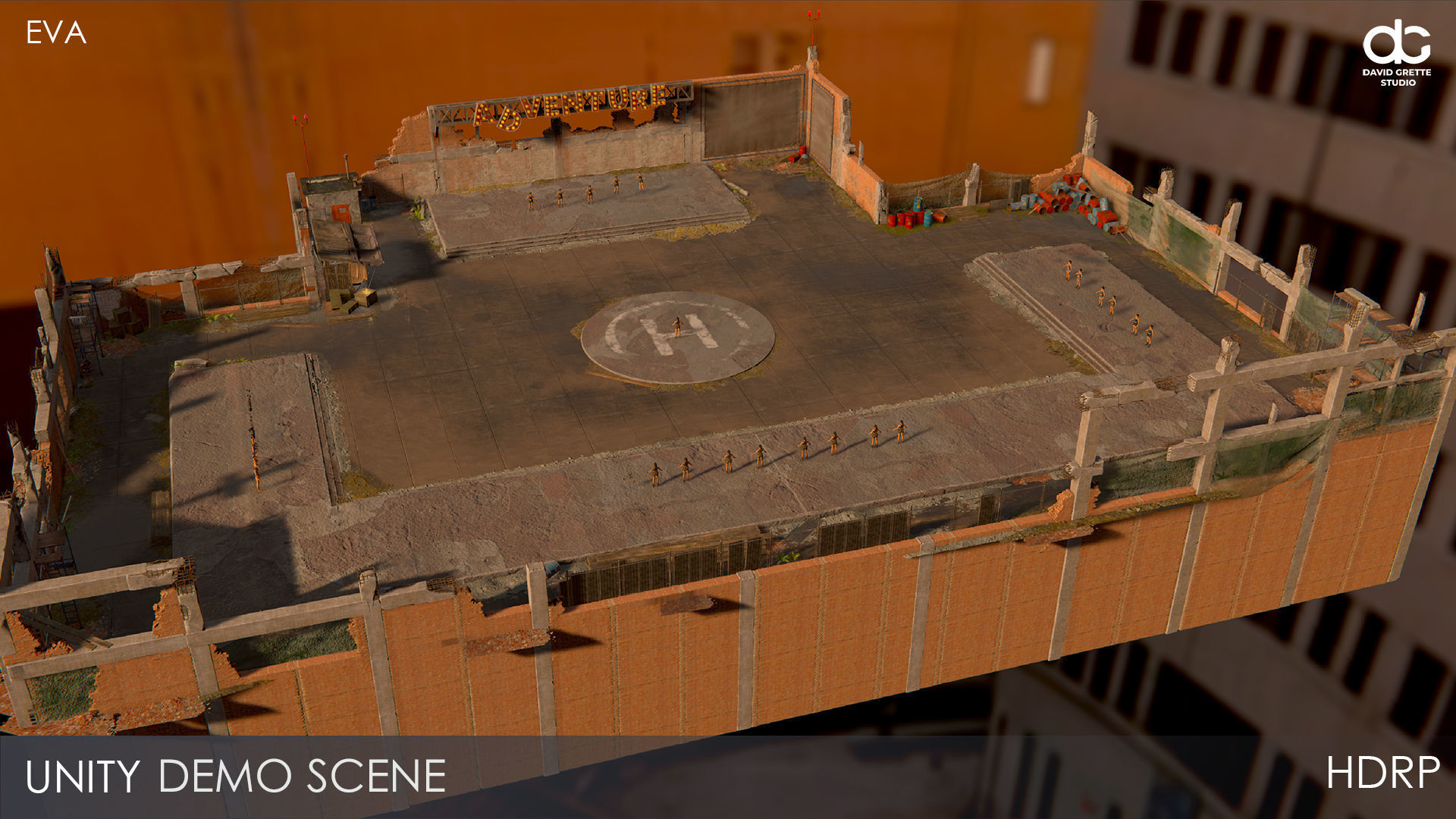 Adventure Characters Pack - Survival Survivor RPG Shooter Action Low-poly 3D model_75