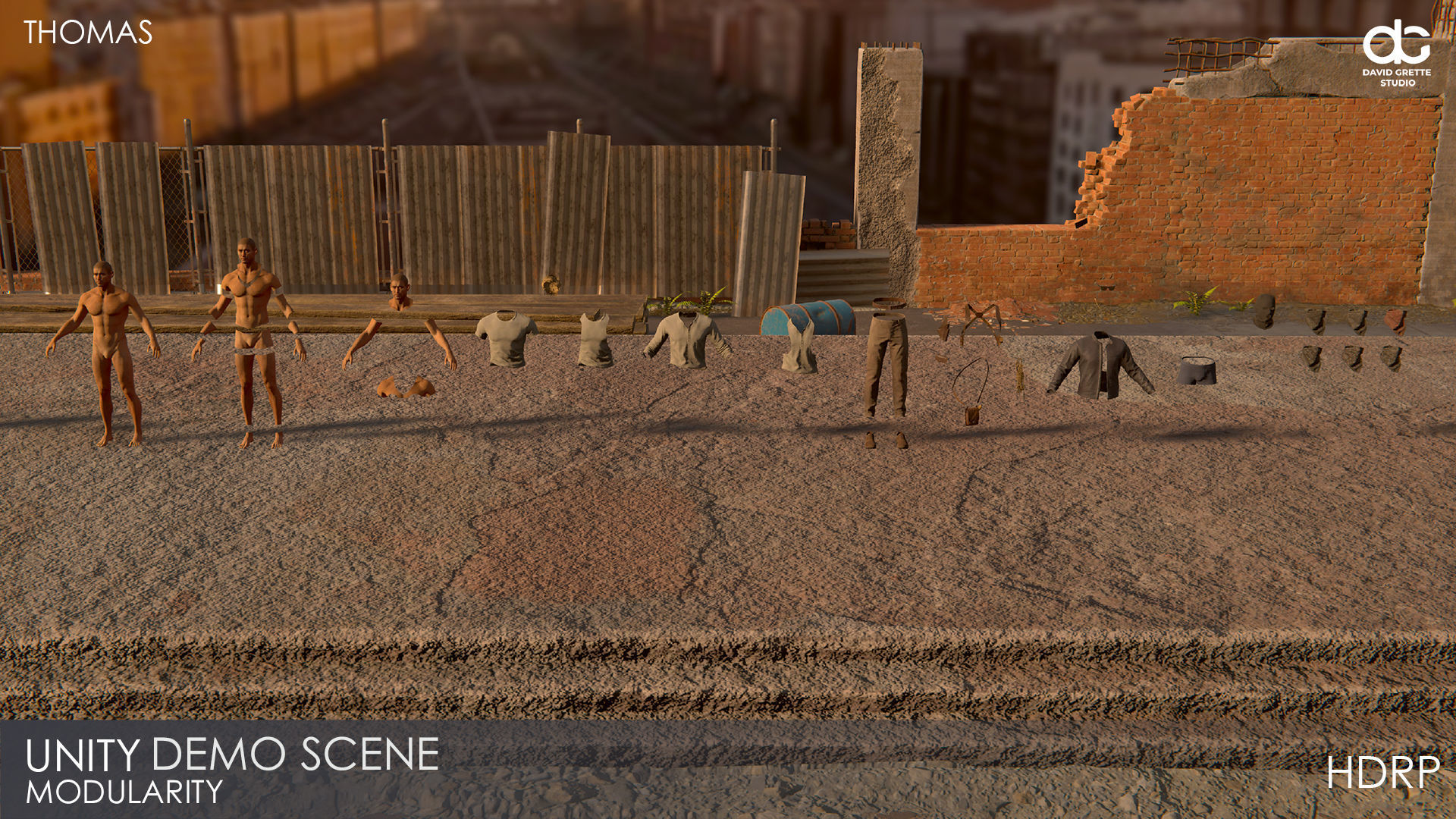 Adventure Characters Pack - Survival Survivor RPG Shooter Action Low-poly 3D model_99