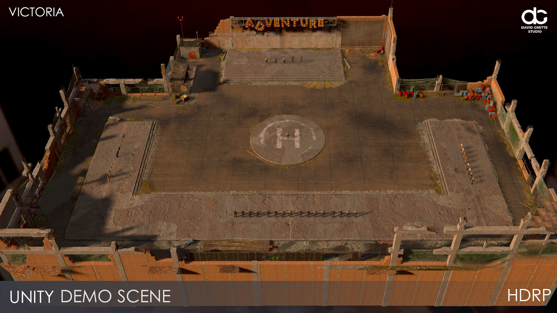 Adventure Characters Pack - Survival Survivor RPG Shooter Action Low-poly 3D model_114