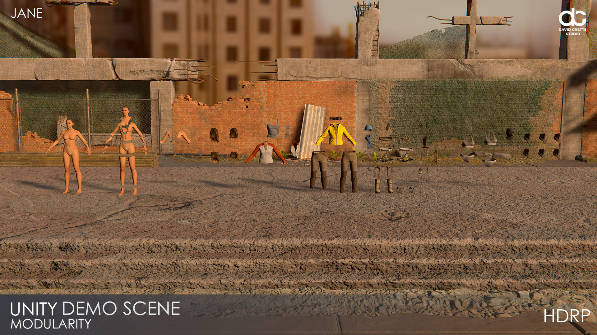 Adventure Characters Pack - Survival Survivor RPG Shooter Action Low-poly 3D model_87