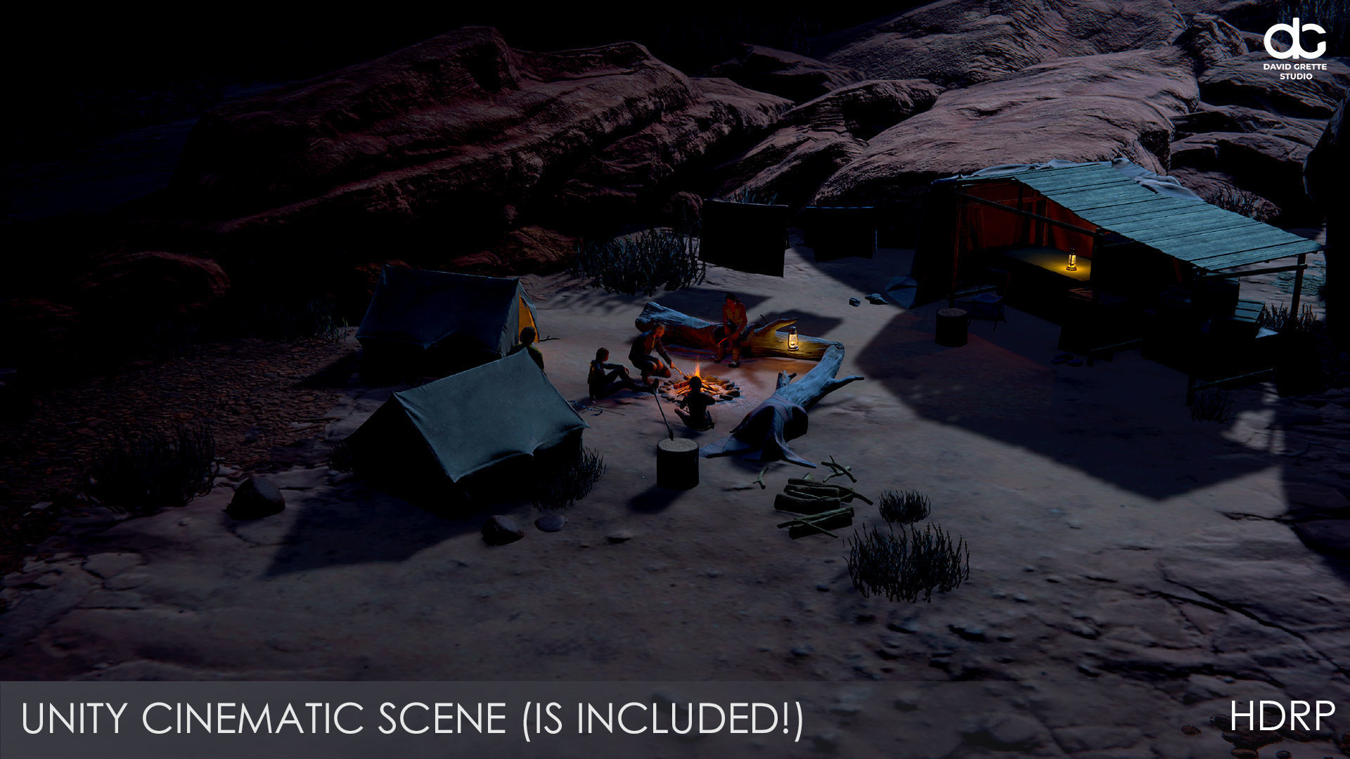 Adventure Characters Pack - Survival Survivor RPG Shooter Action Low-poly 3D model_38