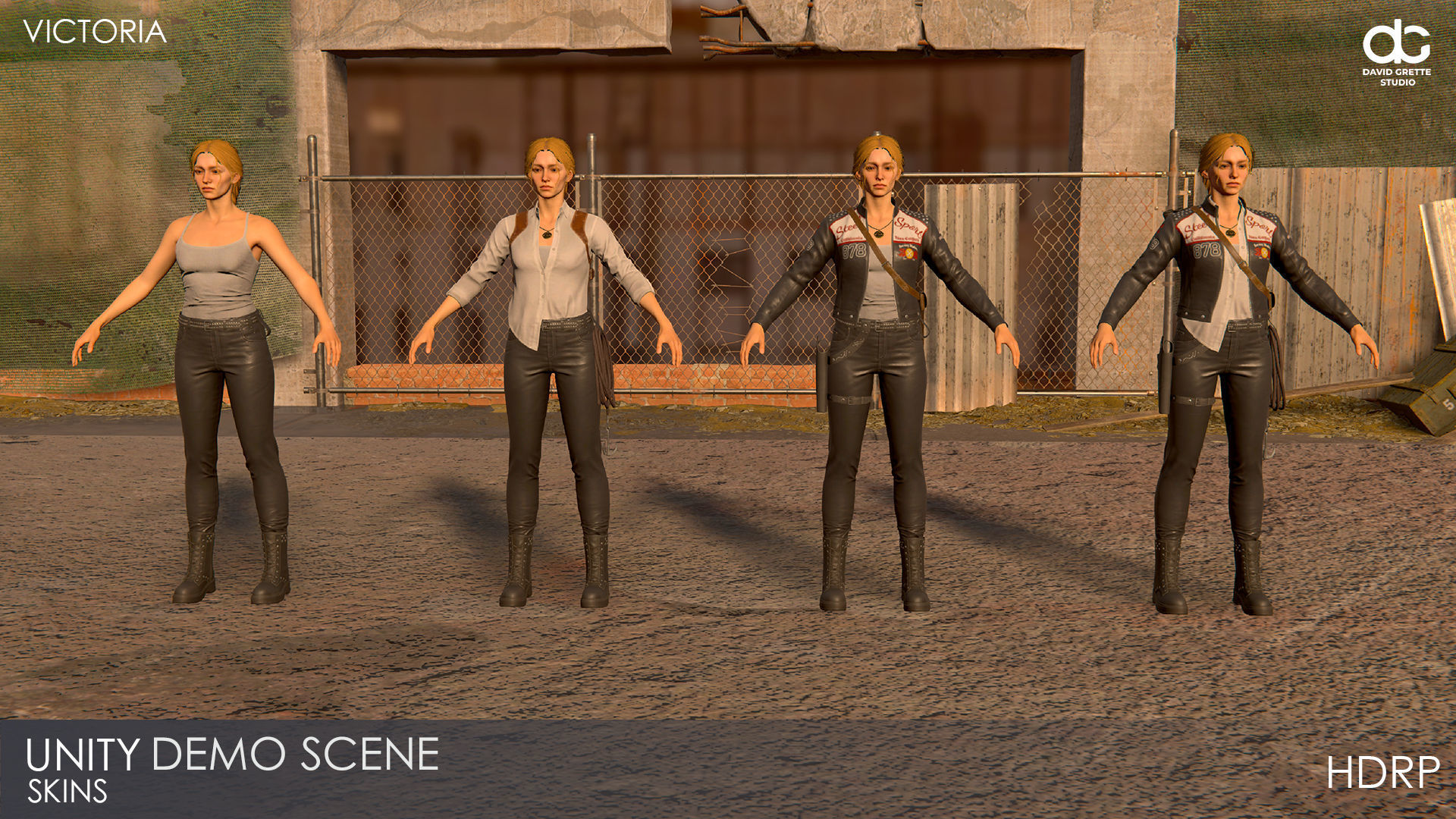 Adventure Characters Pack - Survival Survivor RPG Shooter Action Low-poly 3D model_106