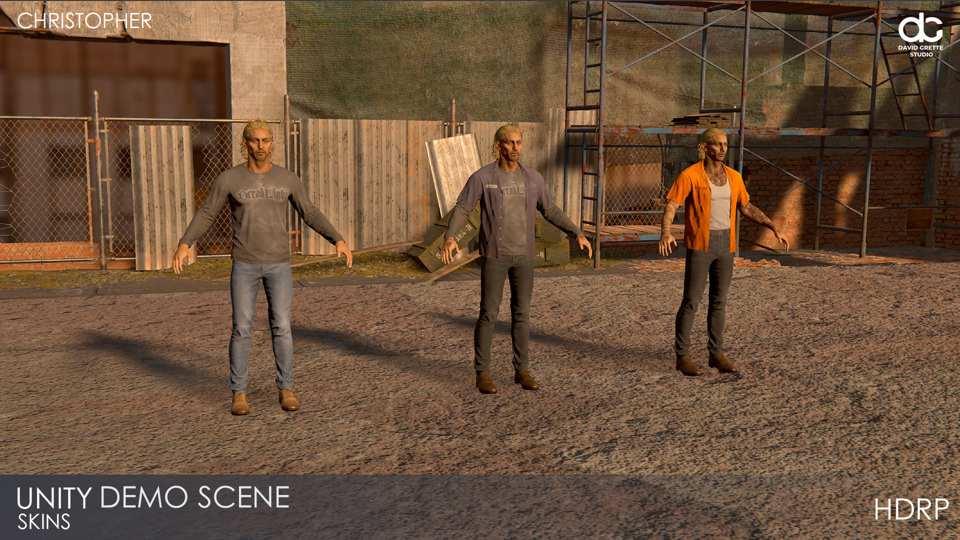 Adventure Characters Pack - Survival Survivor RPG Shooter Action Low-poly 3D model_53