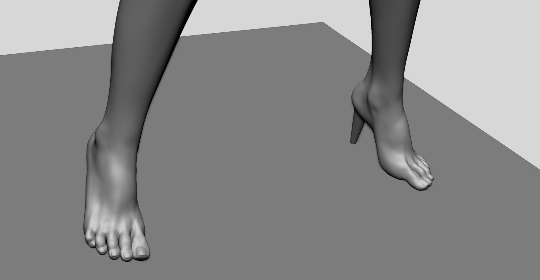 Base Female Anatomy C 3D model_16