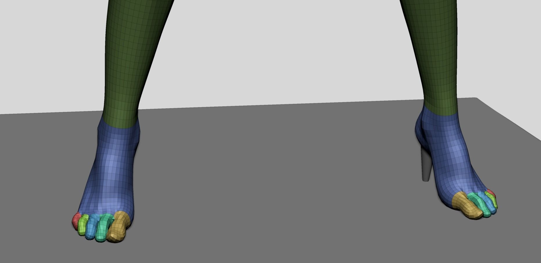 Base Female Anatomy C 3D model_15