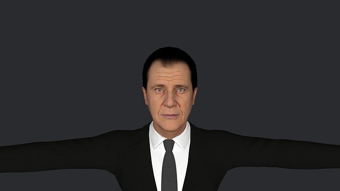 Mel Gibson  Hyper Realistic Full Body Rigged Character 3D model