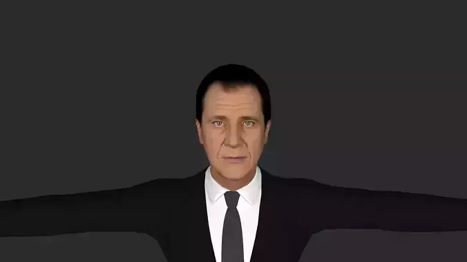 Mel Gibson  Hyper Realistic Full Body Rigged Character
