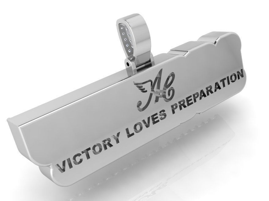 Anchor Pendant 3980 3D print model_6