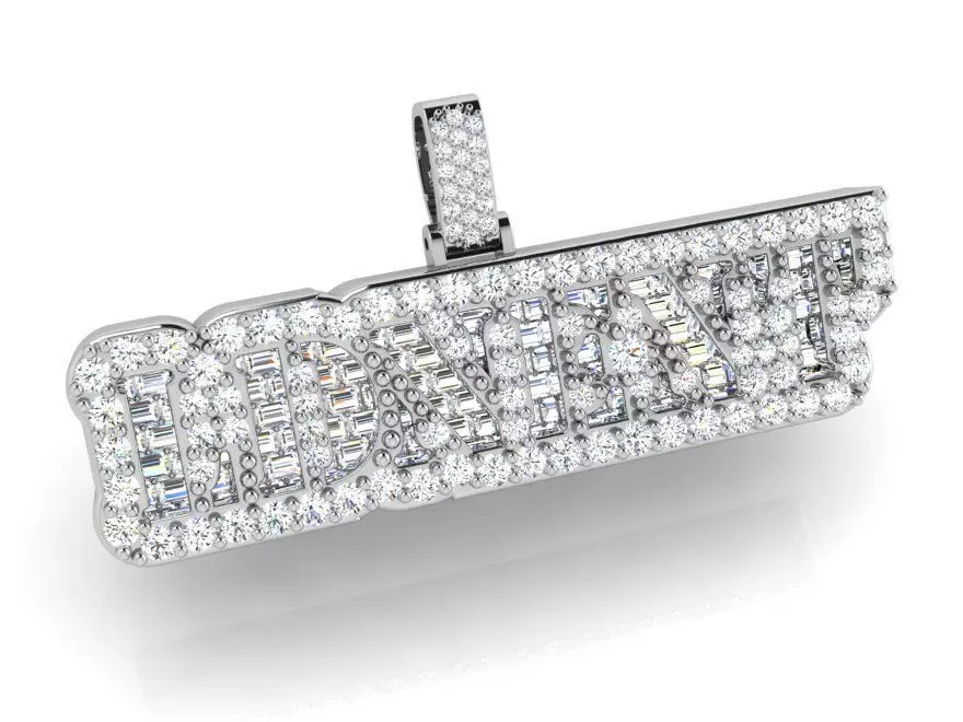 Anchor Pendant 3980 3D print model_0