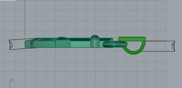 Anchor Pendant 3980 3D print model_13