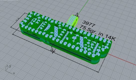 Anchor Pendant 3980 3D print model_14