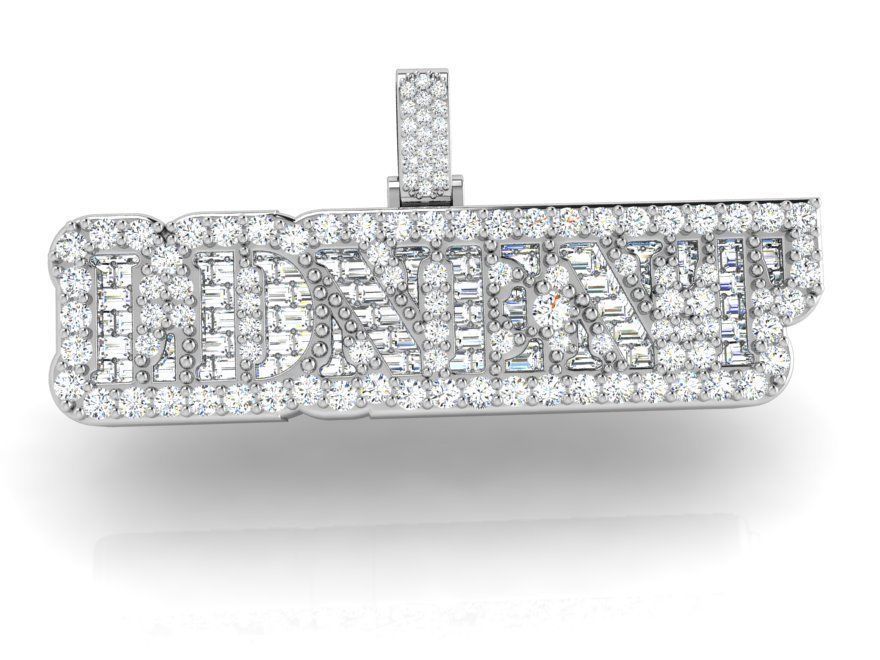 Anchor Pendant 3980 3D print model_4