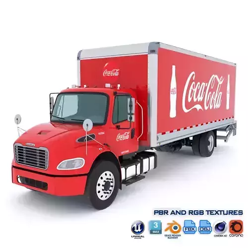 2020 Freightliner M2 106 Box truck Coca Cola
