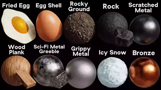 Blender Procedural Material Pack 18 Texture