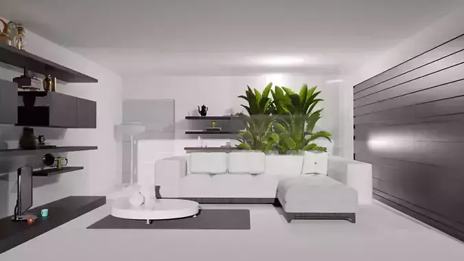 modern and contemporary interior
