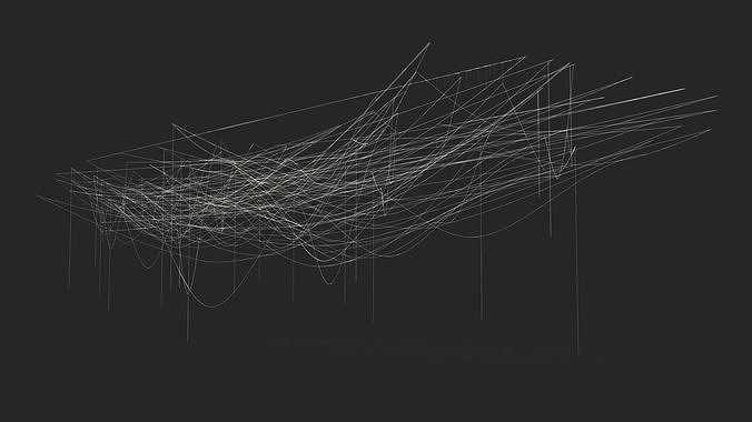 Spider Web 3D model 3