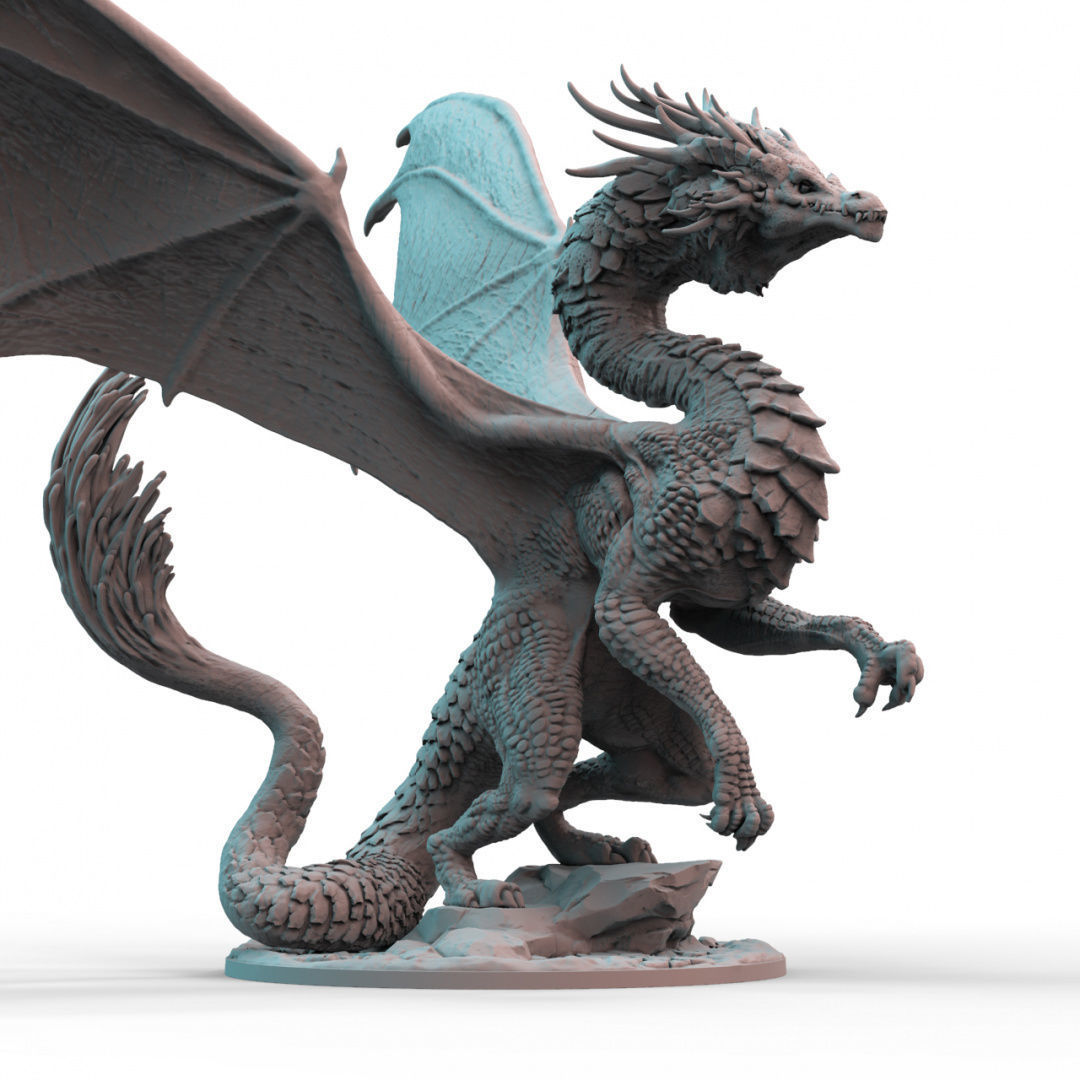 Red Dragon 3D print model_1