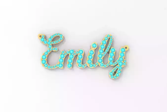 emily name plate