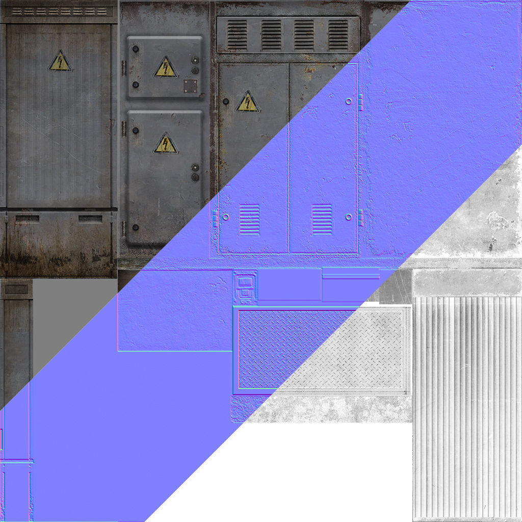 Transformer Boxes Low-Poly Low-poly 3D model_9