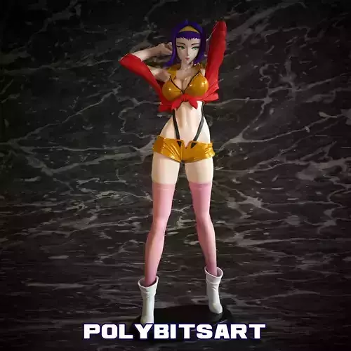 Cowboy Bebop Faye Valentine 3D print model