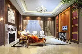 Living room interior 3d model