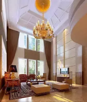 living room interior 3d model