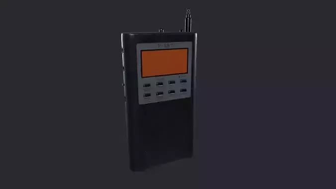 Spirit Box Low-poly 3D model