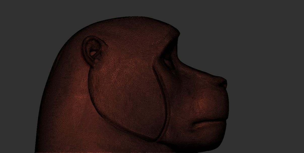 Thoth baboon Pharaoh Egyptian God  3d printable model 3D print model_3