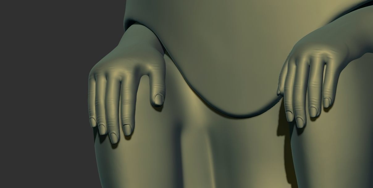 Thoth baboon Pharaoh Egyptian God  3d printable model 3D print model_6