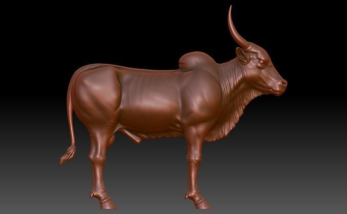 Ox - Indian 3D print model