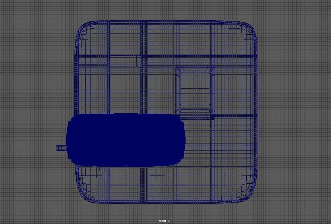 Electric foil Shaver 3D model_6