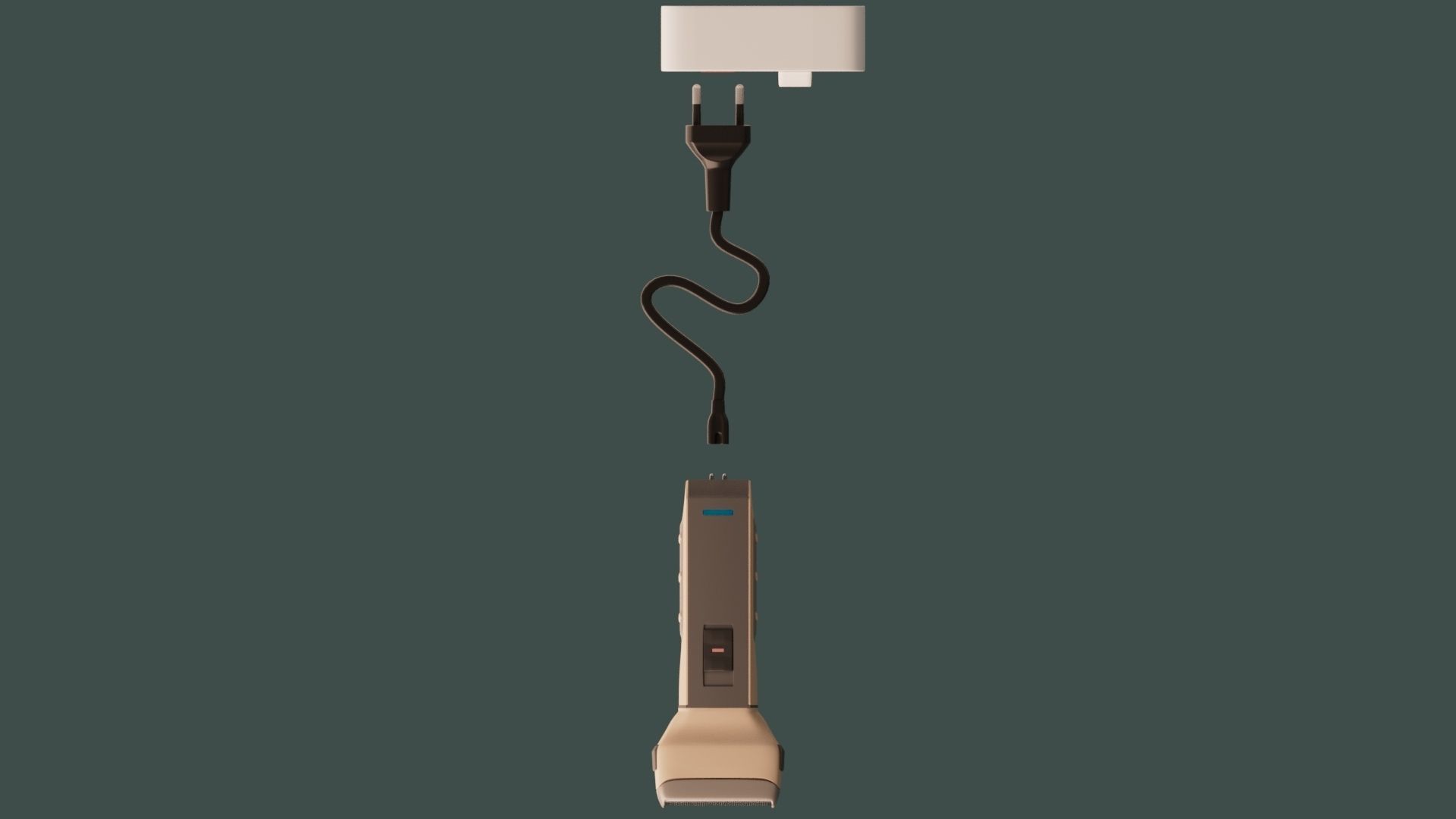 Electric foil Shaver 3D model_11