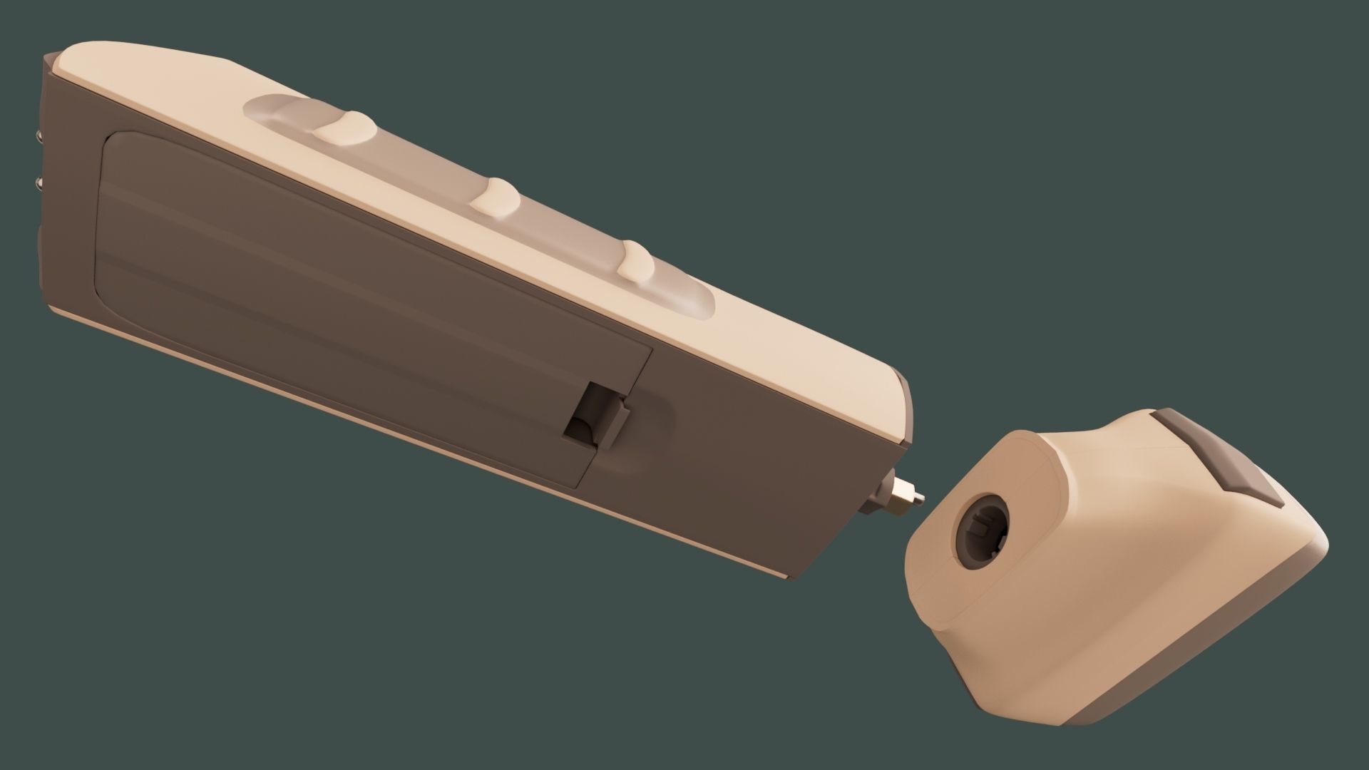 Electric foil Shaver 3D model_5