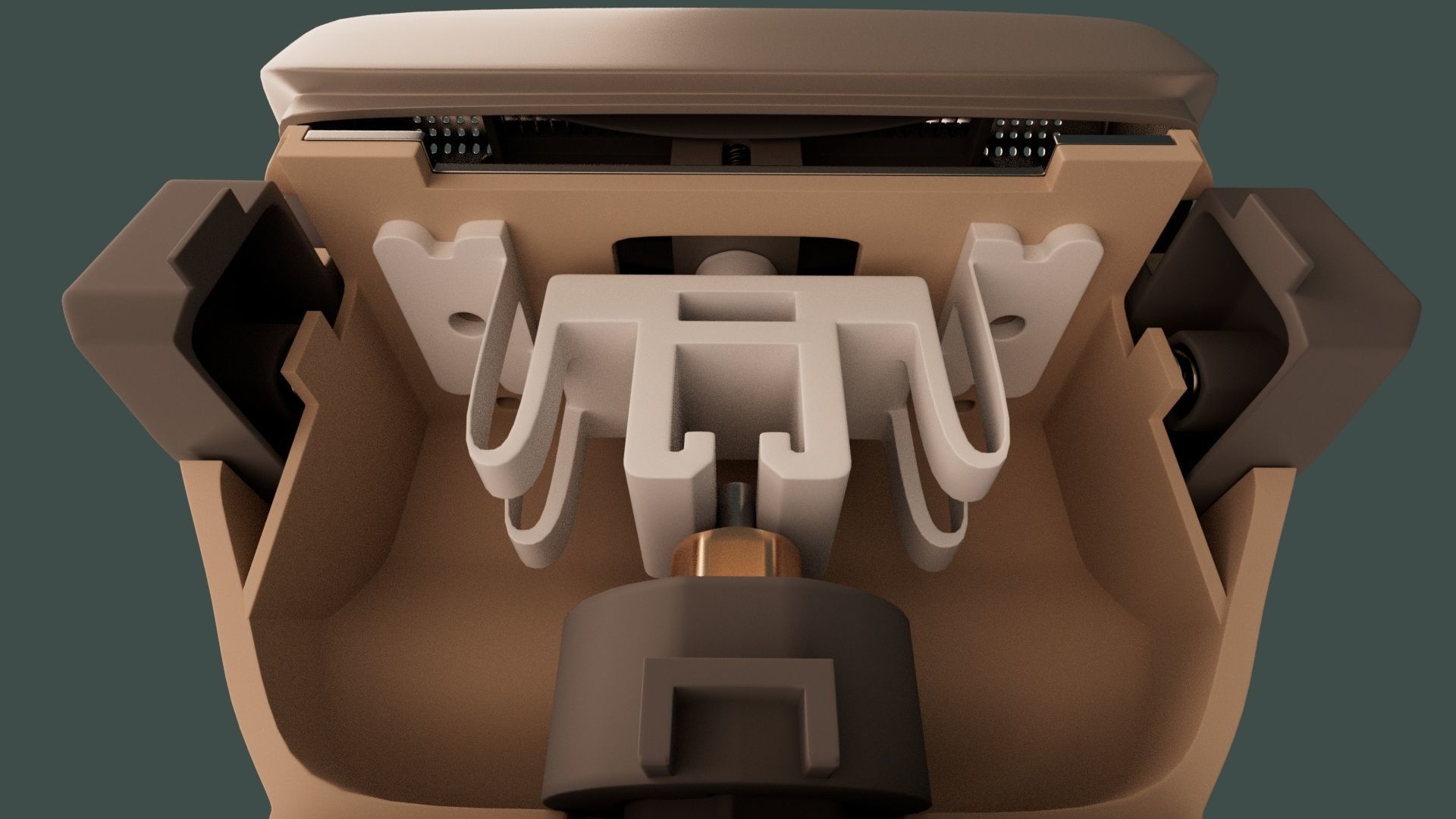 Electric foil Shaver 3D model_20