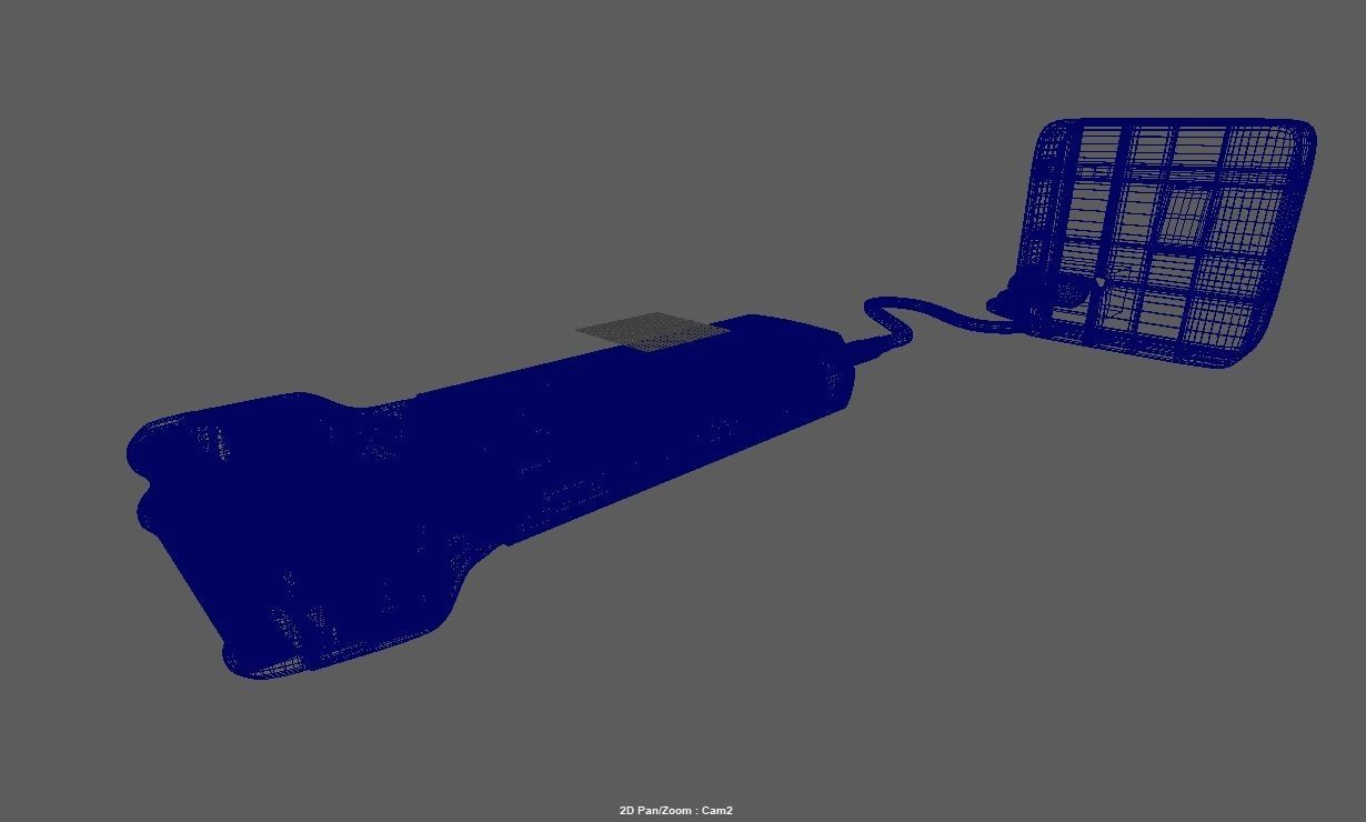 Electric foil Shaver 3D model_8