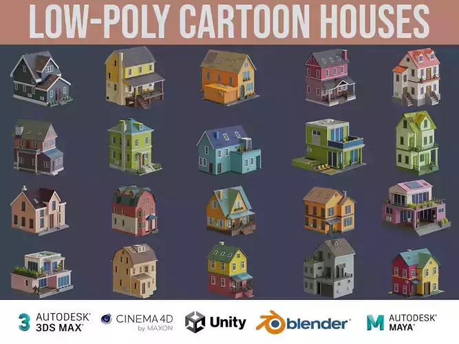 Cartoon Houses