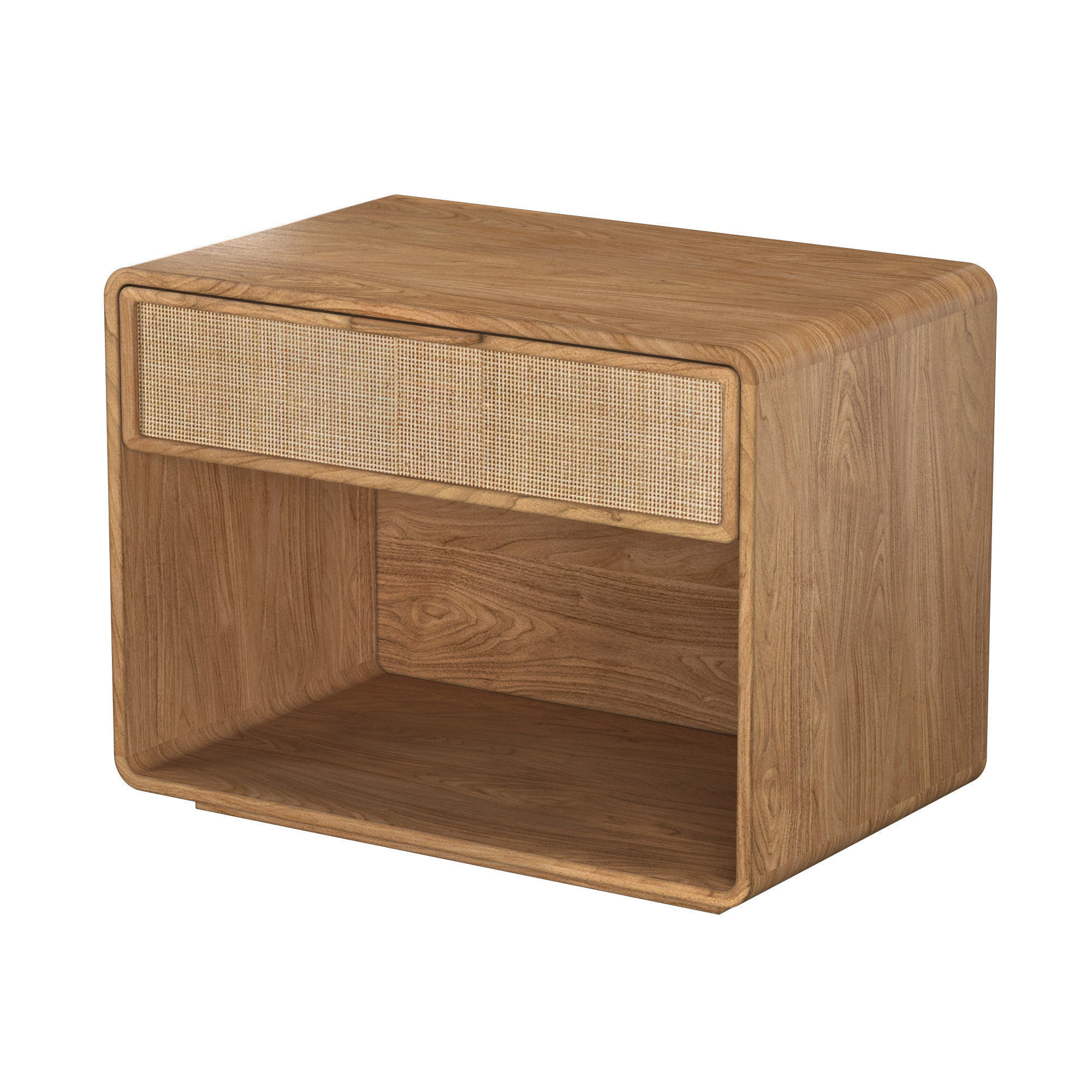 SANTIAGO CANE OPEN NIGHTSTAND 3D model_3