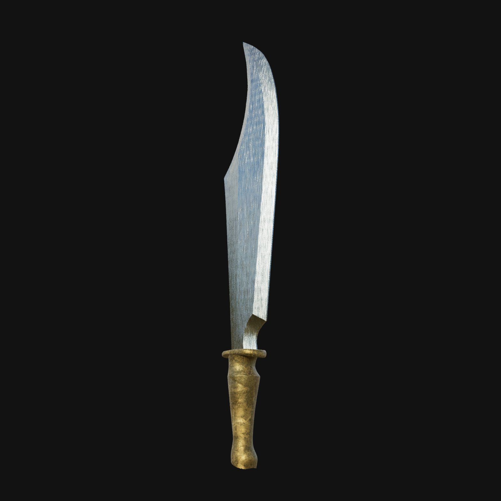 Shadowstrike Shiv Stealthy 3D Model Dagger for Digital Assassins 3D model_7