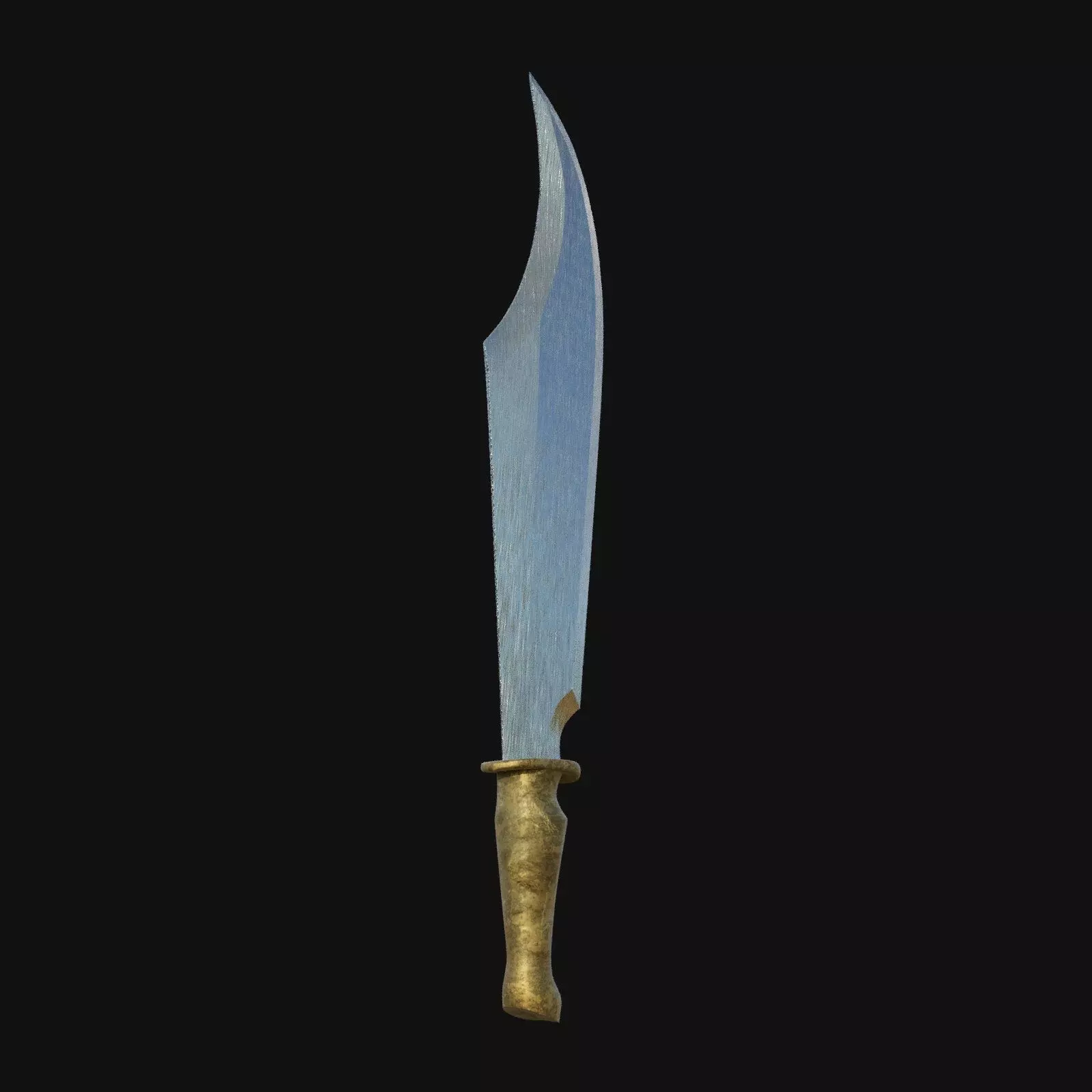 Shadowstrike Shiv Stealthy 3D Model Dagger for Digital Assassins 3D model_0