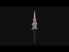 Vipers Venom Poisonous 3D Model Dagger for Digital Spies 3D model_1
