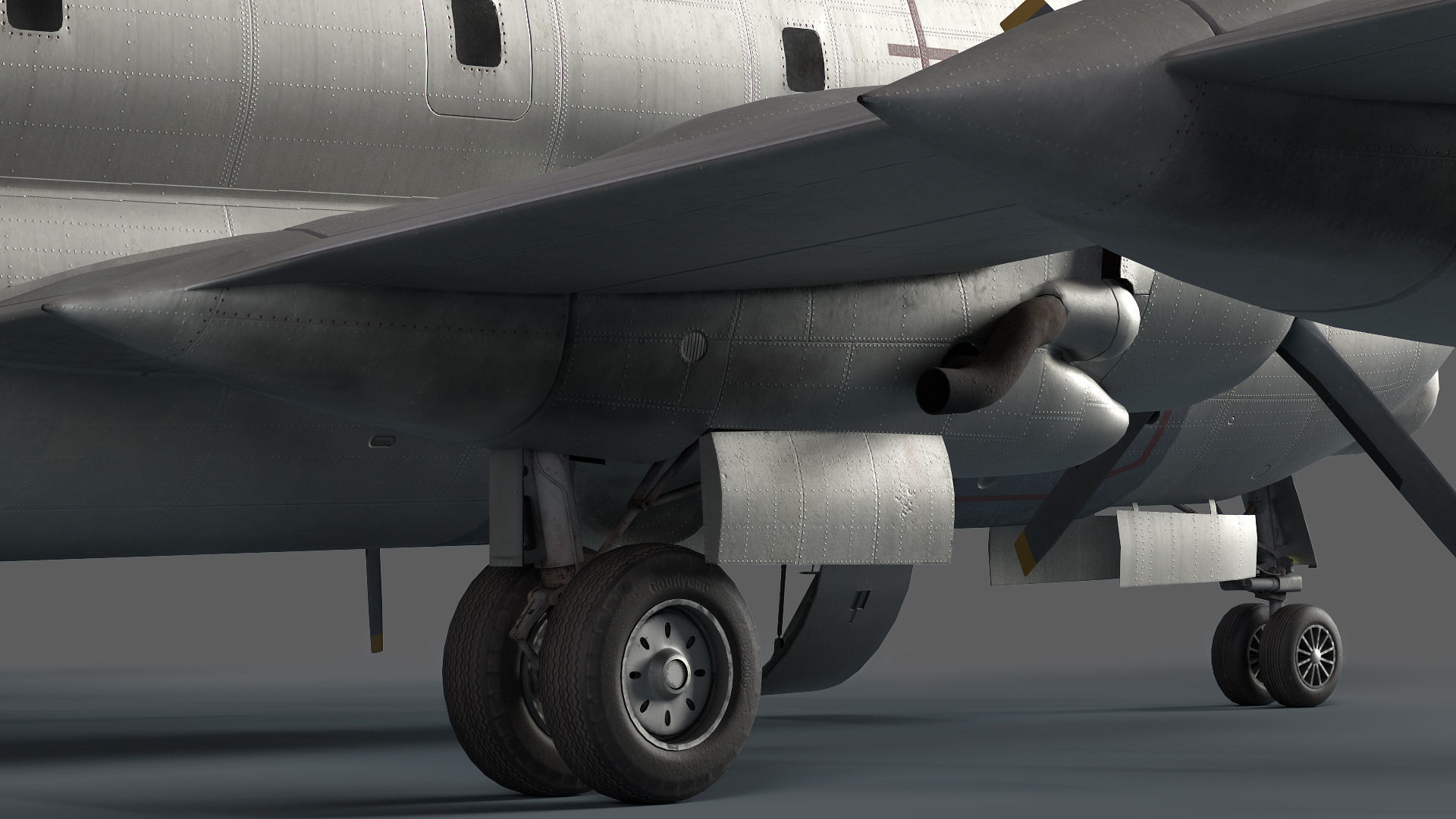 Boeing KC-97L Stratofreighter 3D model_19