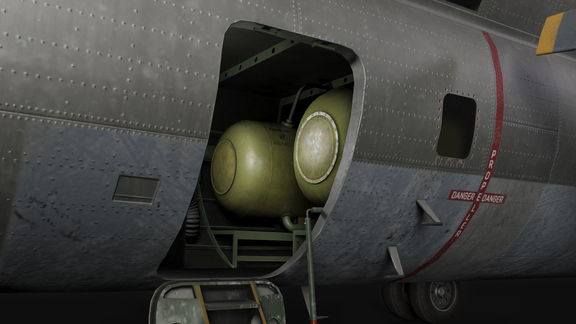 Boeing KC-97L Stratofreighter 3D model_8