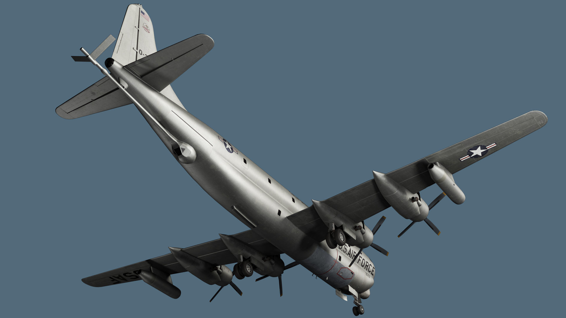 Boeing KC-97L Stratofreighter 3D model_27