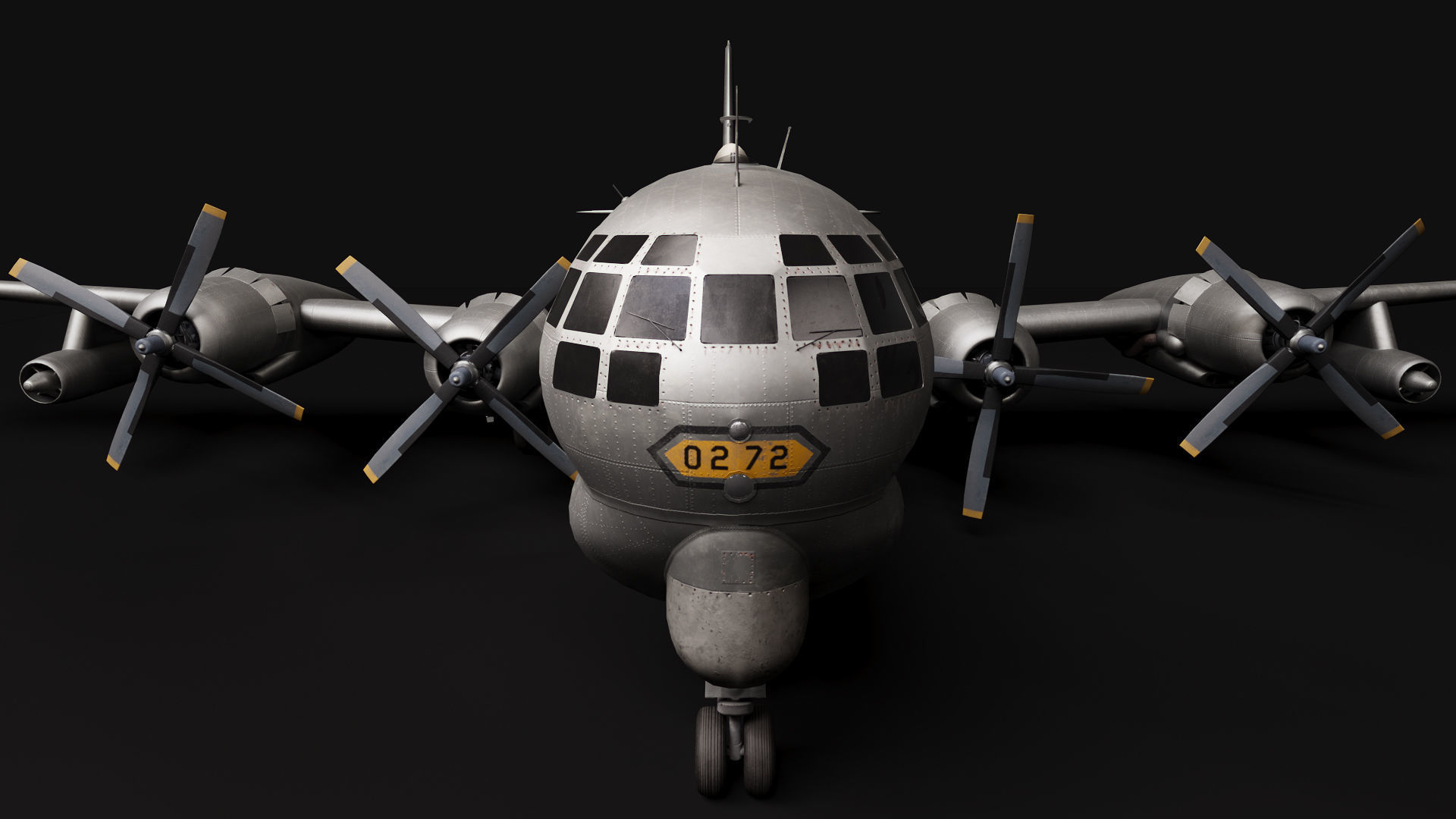 Boeing KC-97L Stratofreighter 3D model | CGTrader